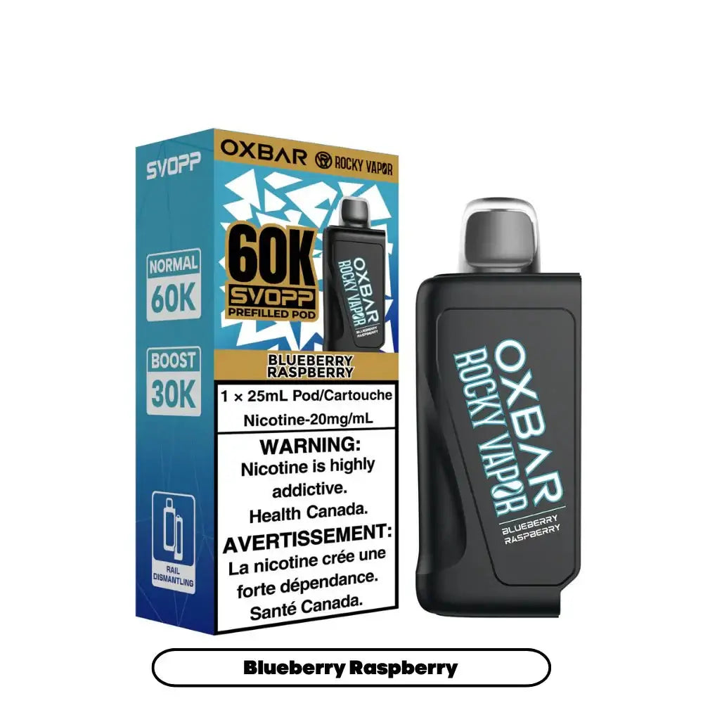 OxBar SVOPP 60K Pod - Blueberry Raspberry - Prefilled Pod - Vapeshop Mania