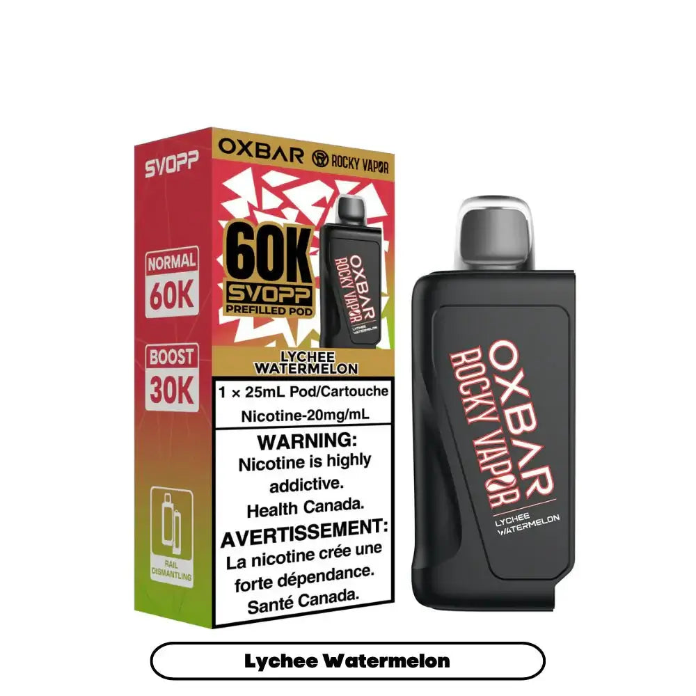 OxBar SVOPP 60K Pod - Lychee Watermelon - Prefilled Pod - Vapeshop Mania