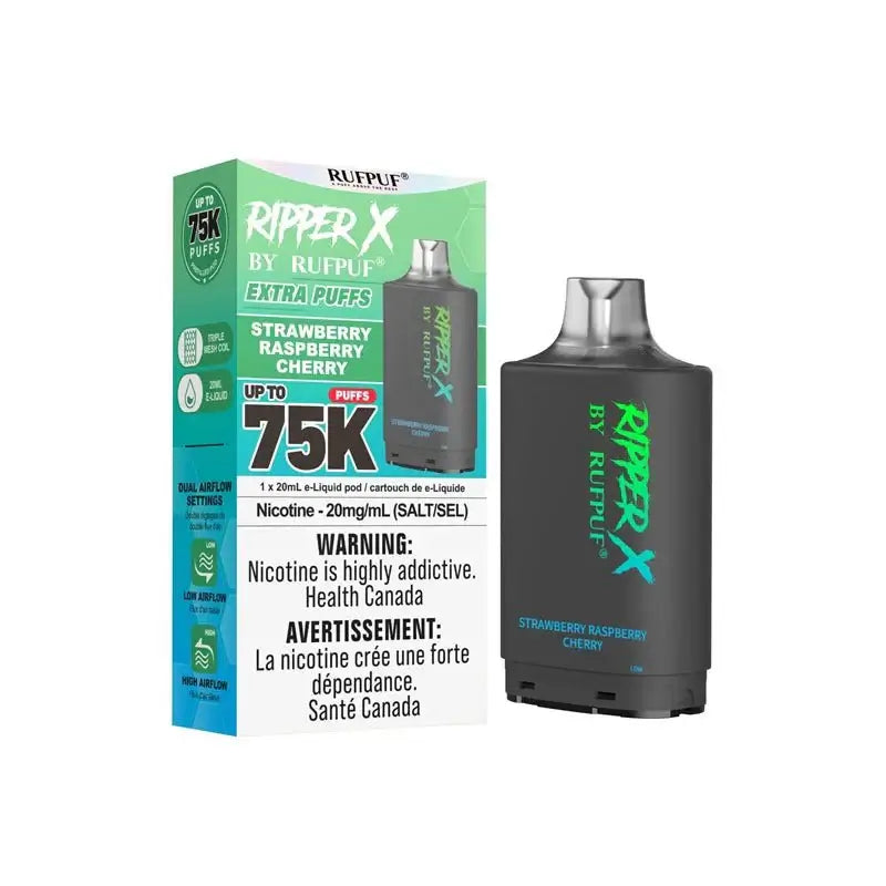 Ripper X 75K Pod - Strawberry Raspberry Cherry