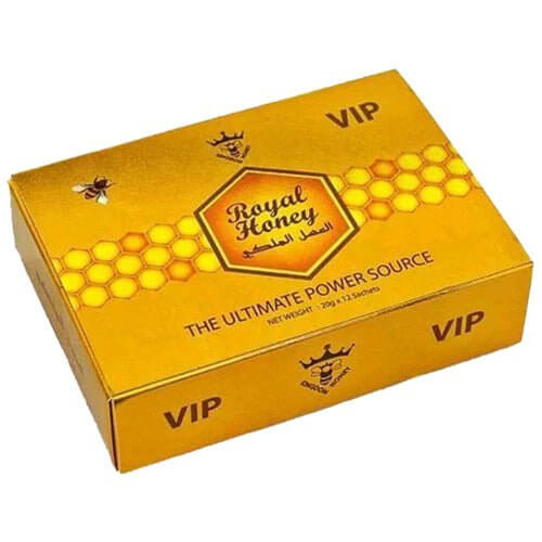 Royal Honey VIP – Puissance naturelle - Performances masculines - Stimulant pour hommes - - Vapeshop Mania