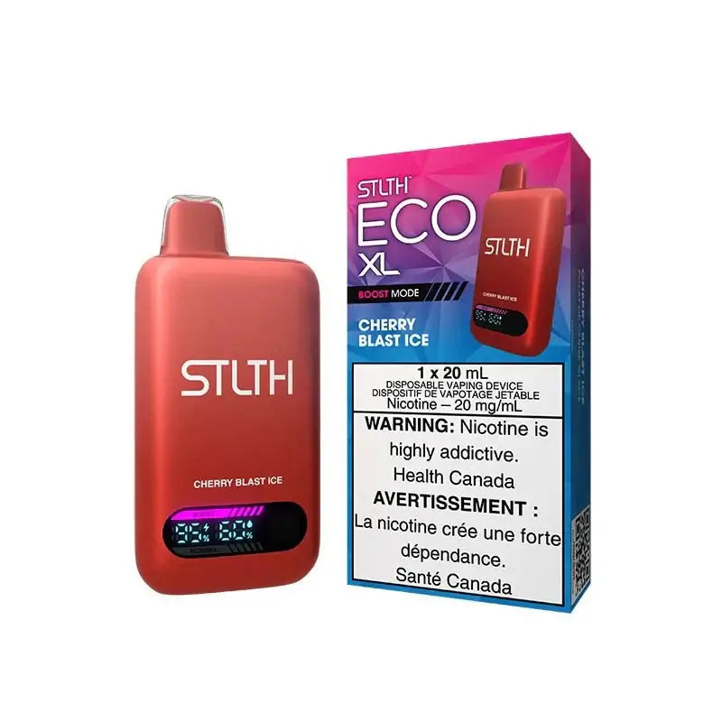 STLTH ECO XL - Cherry Blast Ice - Disposable Vape - Vapeshop Mania