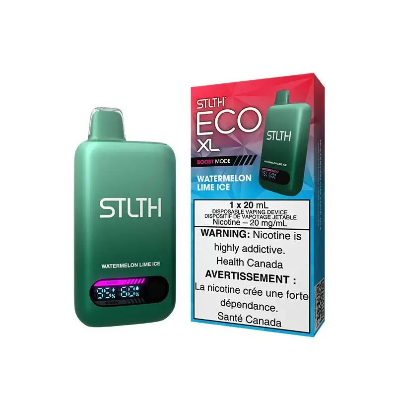 STLTH ECO XL - Watermelon Lime Ice - Disposable Vape - Vapeshop Mania