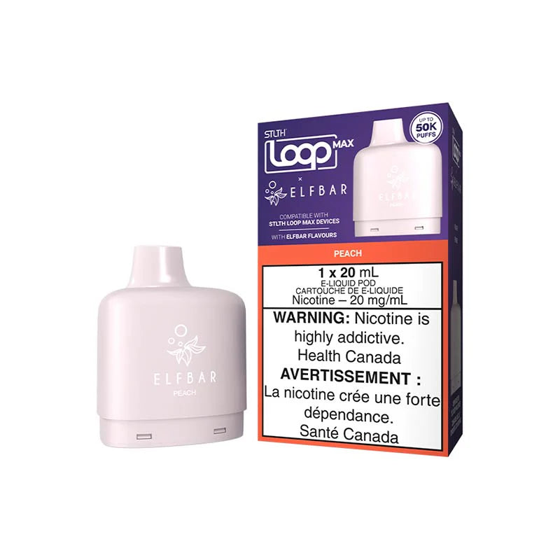 STLTH LOOP MAX ELFBAR 50K Pod Pack - Peach