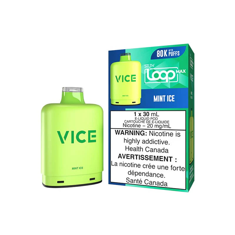 STLTH Loop Max x Vice Pod - Mint Ice - Prefilled Pod - Vapeshop Mania