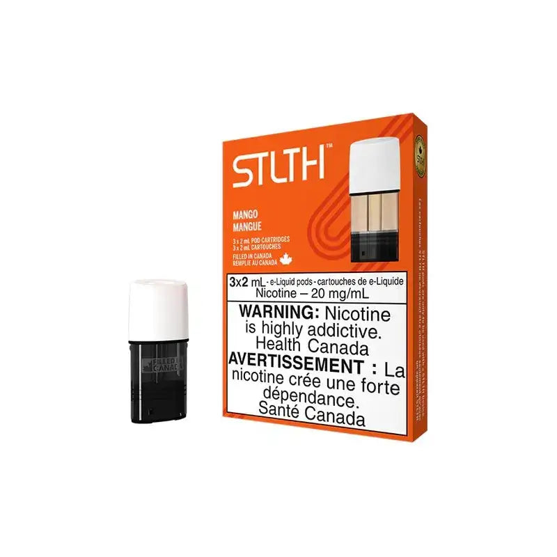 STLTH Pod 3-Pack - Mango - Prefilled Pod - Vapeshop Mania