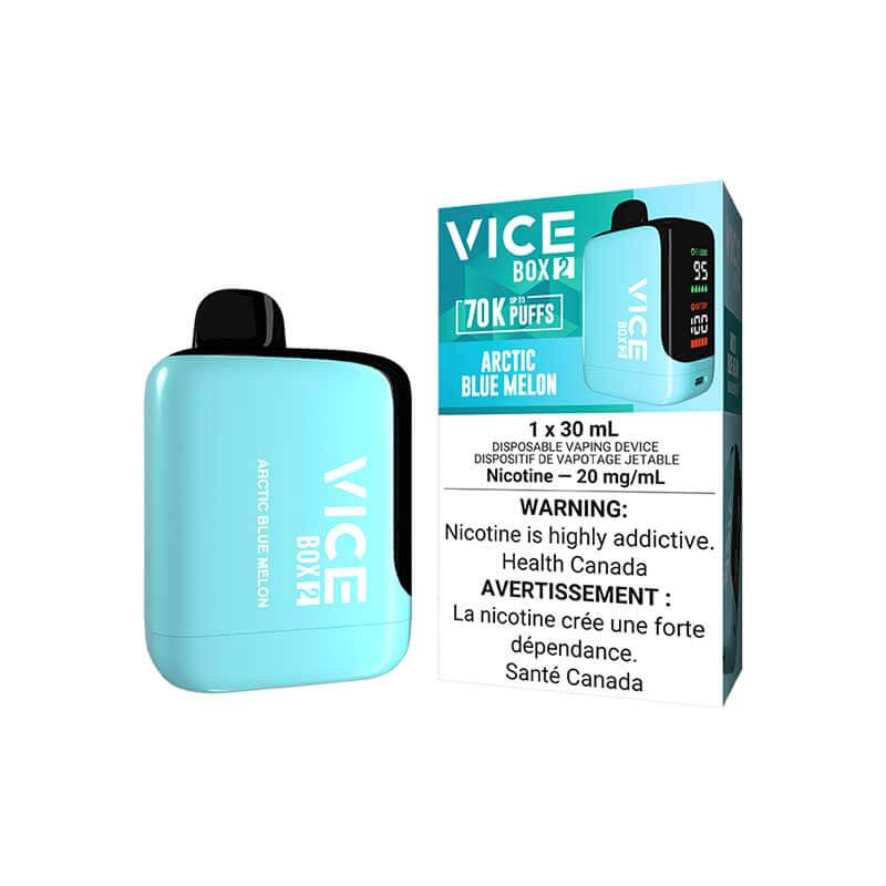 Vice Box 2 70K - Arctic Blue Melon - Disposable Vape - Vapeshop Mania