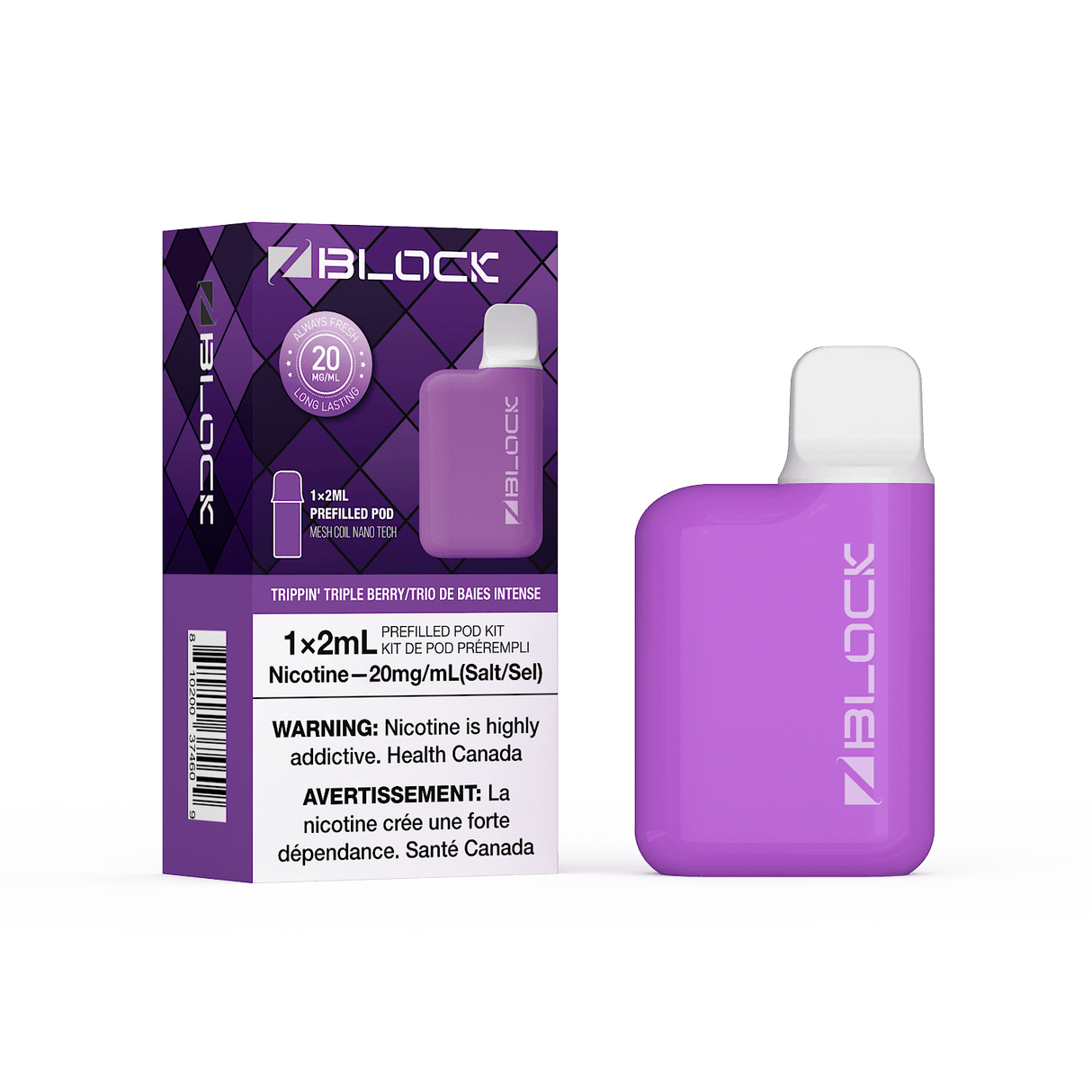 ZBlock 2mL Starter Kit - Trippin Triple Berry
