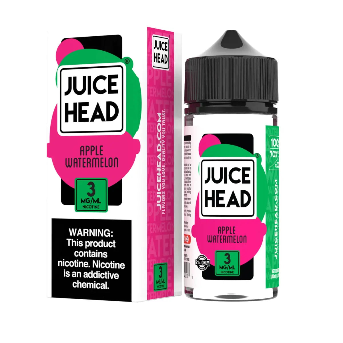 Apple Watermelon by Juice Head - Freebase Vape Juice - Vapeshop Mania