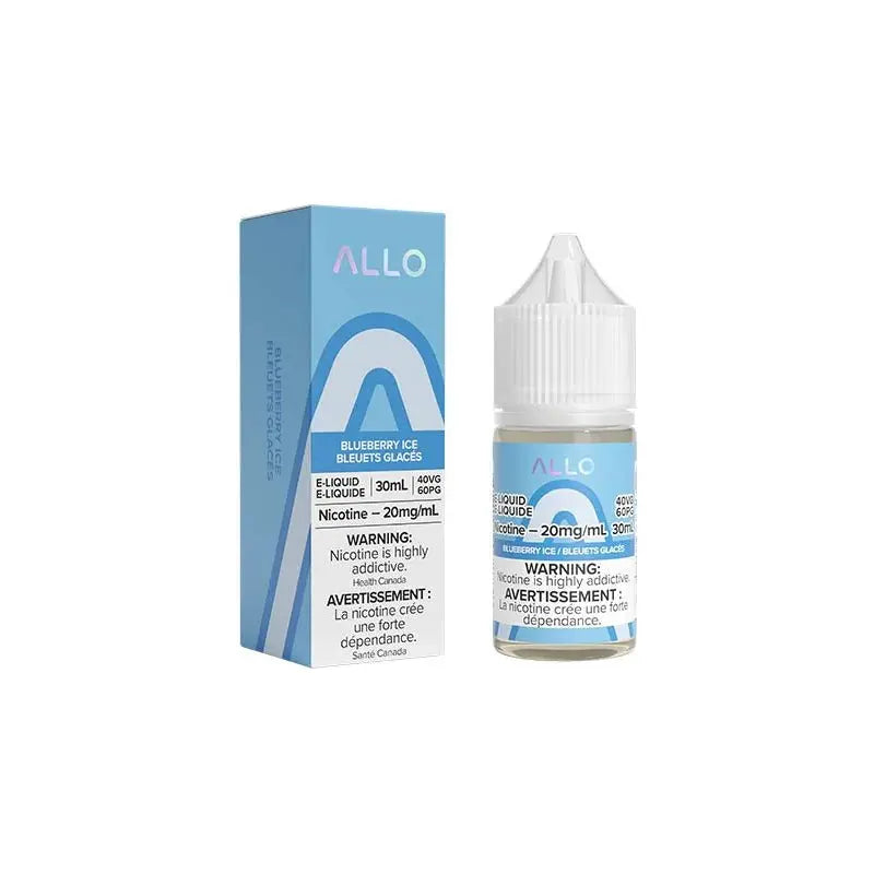 Blueberry Ice by Allo - Salt Nic Vape Juice - Vapeshop Mania