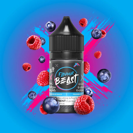Bomb Blue Razz by Flavour Beast - Salt Nic Vape Juice - Vapeshop Mania