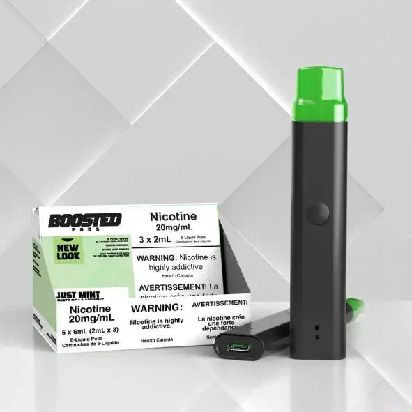 BOOSTED Pods - Just Mint - Vapeshop Mania