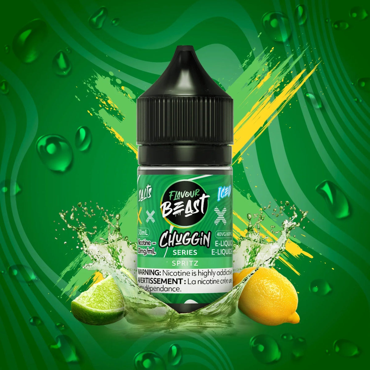Chuggin Spritz Iced by Flavour Beast - Salt Nic Vape Juice - Vapeshop Mania