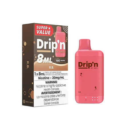 Shop Drip'n by Envi 16K Disposable - R.B. - at Vapeshop Mania