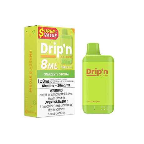 Shop Drip'n by Envi 16K Disposable - Snazzy S Storm - at Vapeshop Mania