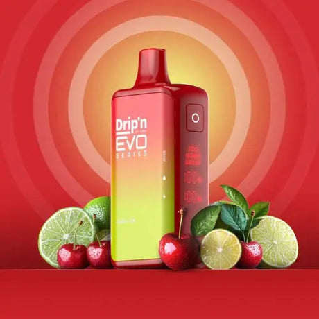Drip'n by Envi EVO Series 28K Disposable - Cherry Lime - Vapeshop Mania