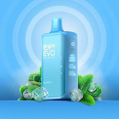 Drip'n by Envi EVO Series 28K Disposable - Cool Mint Ice - Vapeshop Mania