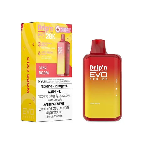 Drip'n by Envi EVO Series 28K Disposable - Star Boom - Vapeshop Mania