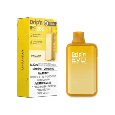 Drip'n by Envi EVO Series 28K Disposable - Vanana - Vapeshop Mania