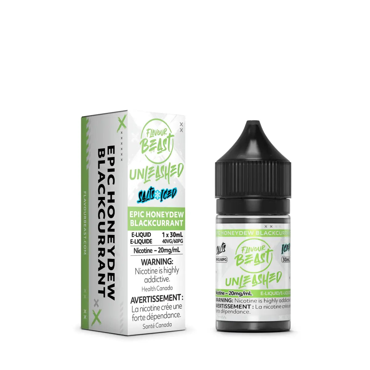Epic Honeydew Blackcurrant Unleashed by Flavour Beast - Salt Nic Vape Juice - Vapeshop Mania
