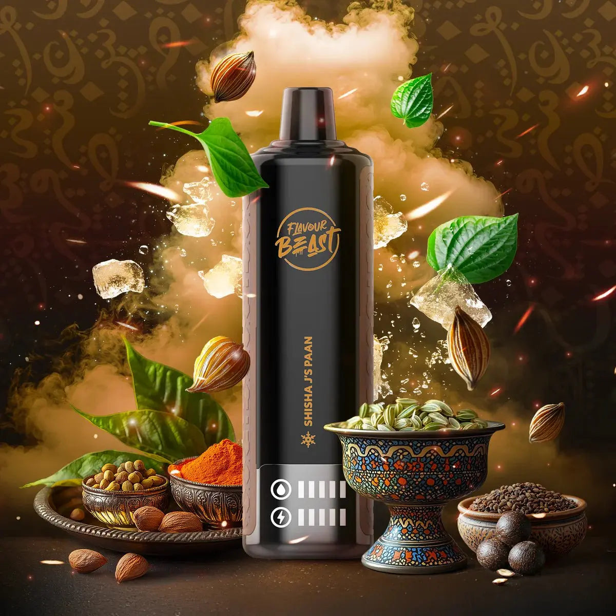 Flavour Beast Beast Bar 15K Disposable - Shisha J's Paan (Low Ice) - Vapeshop Mania