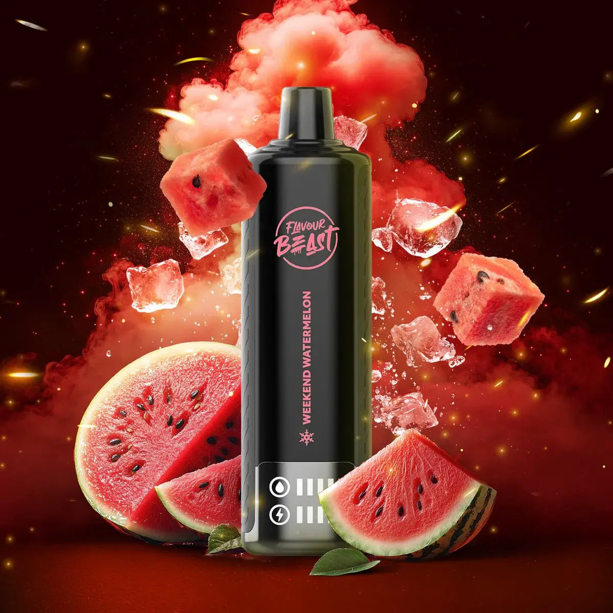 Flavour Beast Beast Bar 15K Disposable - Weekend Watermelon (Low Ice) - Vapeshop Mania