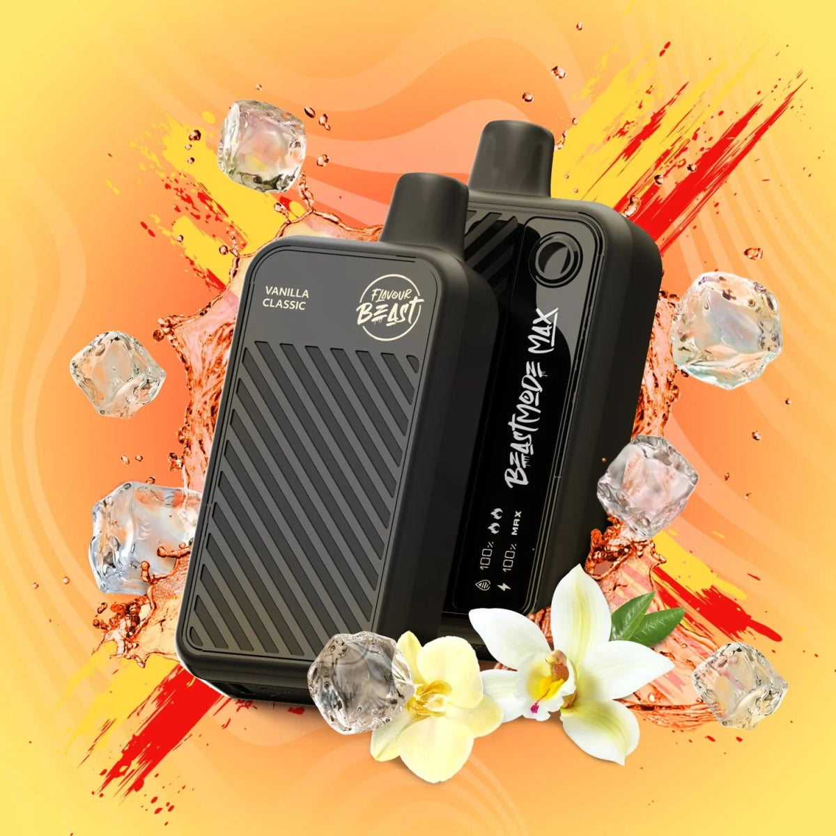 Flavour Beast Beast Mode Max 18K Disposable - Chuggin' Vanilla Classic (Iced) - Vapeshop Mania