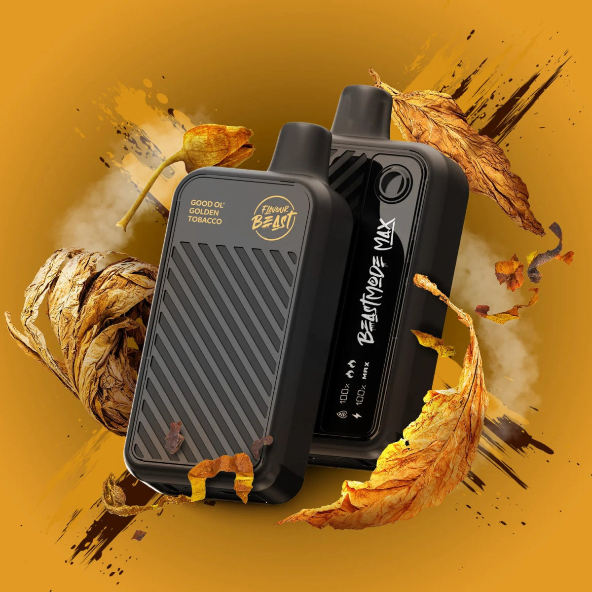 Flavour Beast Beast Mode Max 18K Disposable - Good Ol Golden Tobacco - Vapeshop Mania