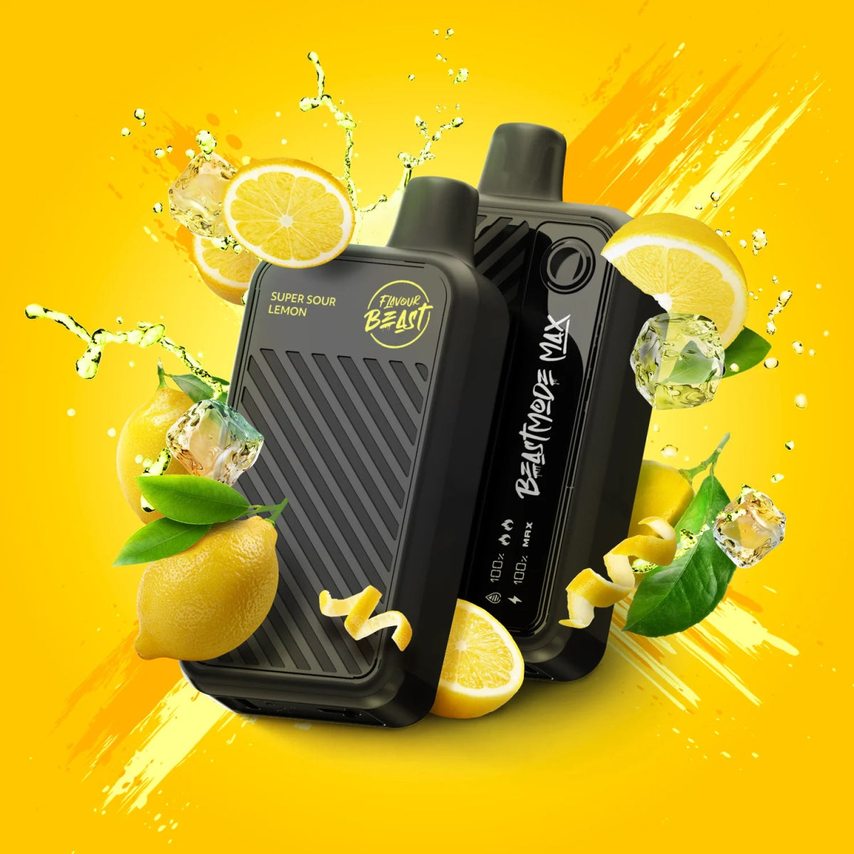 Flavour Beast Beast Mode Max 18K Disposable - Super Sour Lemon (Iced) - Vapeshop Mania