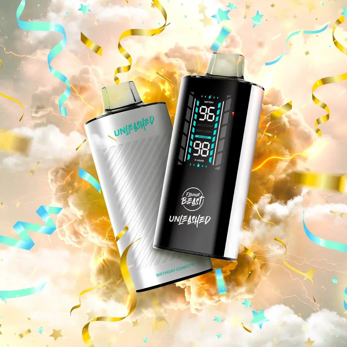 Flavour Beast Unleashed DCP 20K Disposable - Birthday Confetti - Vapeshop Mania