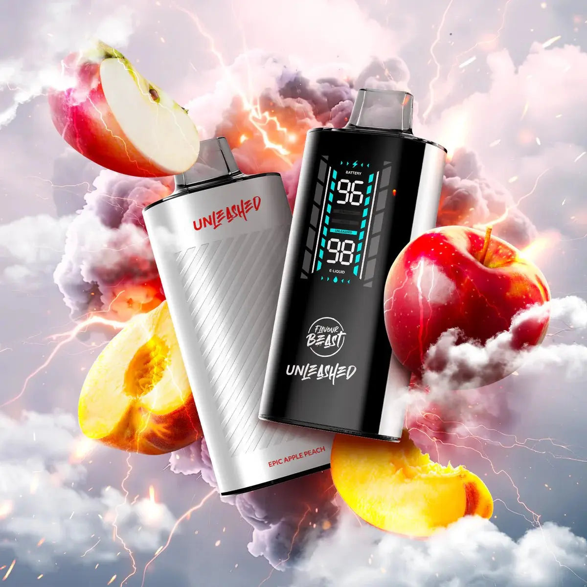 Flavour Beast Unleashed DCP 20K Disposable - Epic Apple Peach (Iced) - Vapeshop Mania