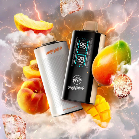 Flavour Beast Unleashed DCP 20K Disposable - Epic Peach Mango (Iced) - Vapeshop Mania