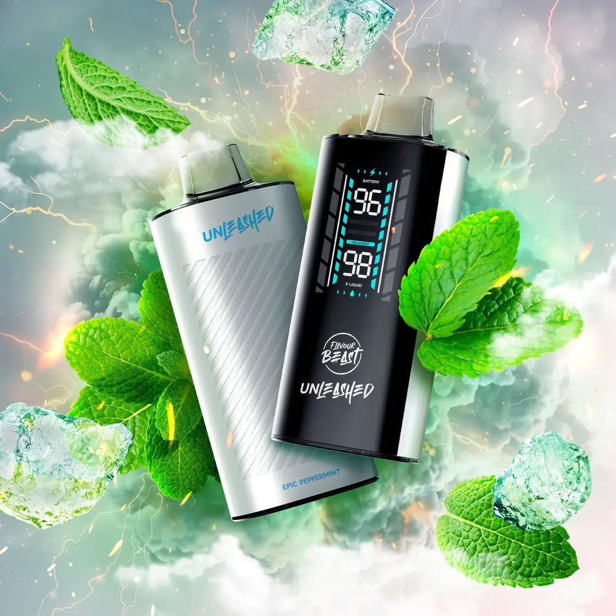 Flavour Beast Unleashed DCP 20K Disposable - Epic Peppermint (Iced) - Vapeshop Mania