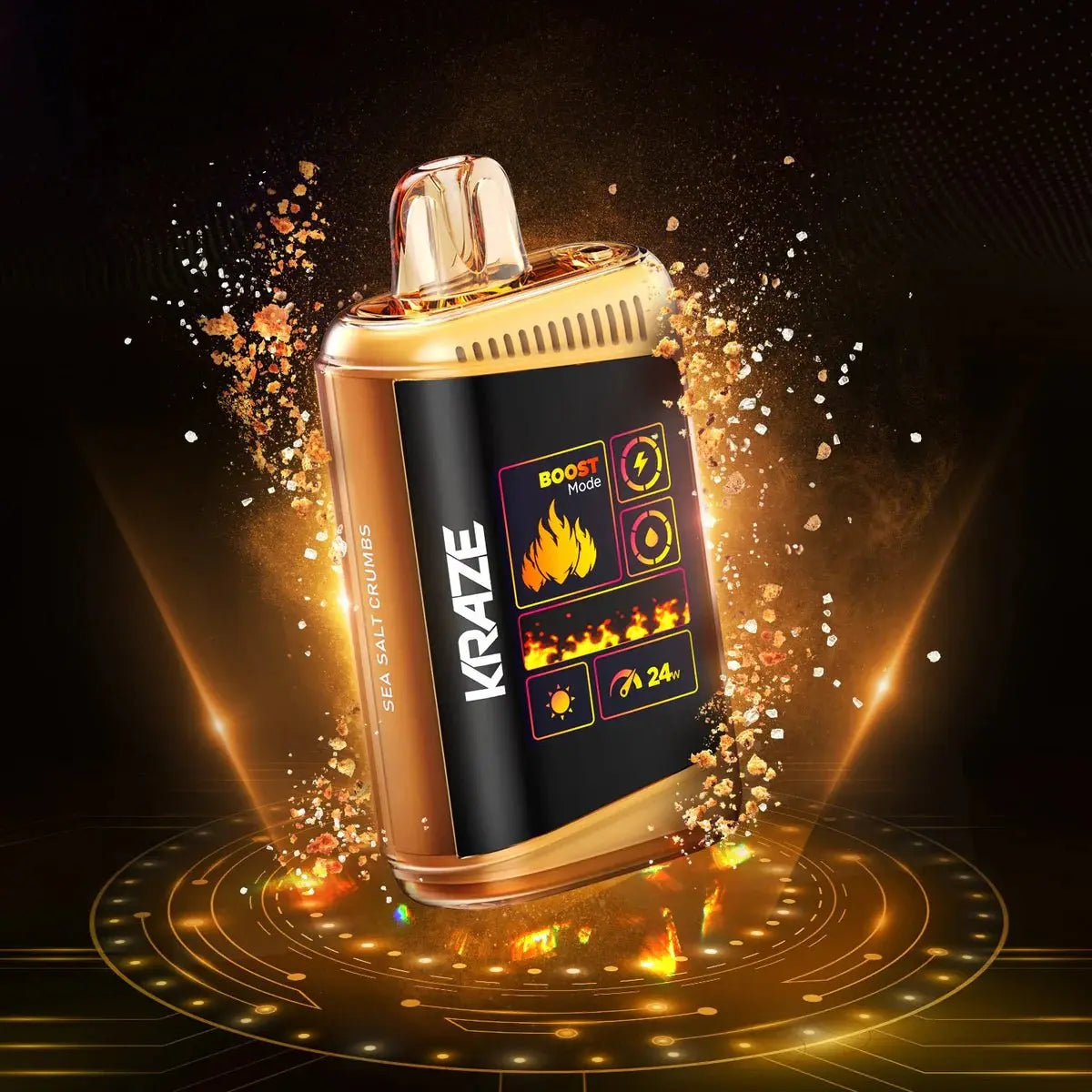 Kraze HD Mega 20K Disposable - Sea Salt Crumbs - Vapeshop Mania