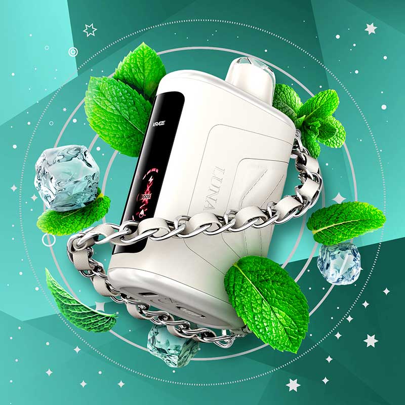 Kraze Luna 42K Disposable - Diamond Spearmint Ice - Vapeshop Mania