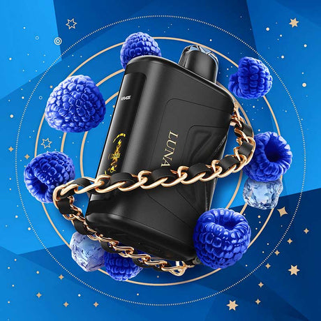 Kraze Luna 42K Disposable - Sapphire Blue Razz Ice - Vapeshop Mania