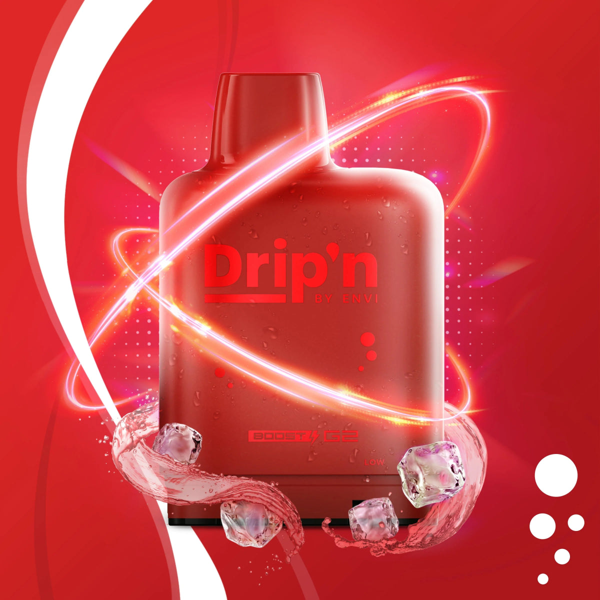 Level X Drip'n Boost 25K Pod 20ml - Red Classic - Vapeshop Mania