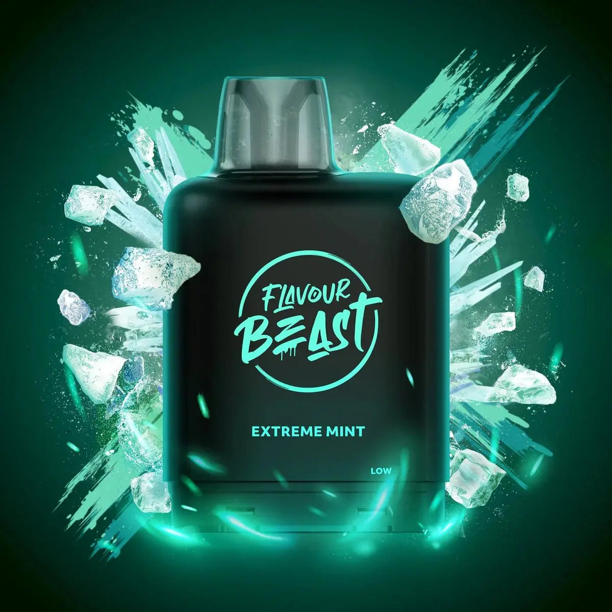 Level X Flavour Beast Boost 25K Pod 20ml - Extreme Mint (Iced) - Vapeshop Mania