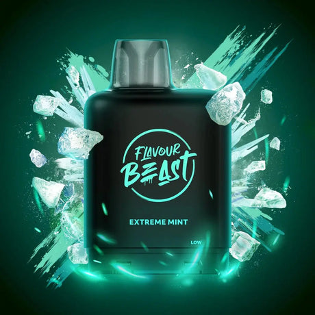 Level X Flavour Beast Boost 25K Pod 20ml - Extreme Mint (Iced) - Vapeshop Mania