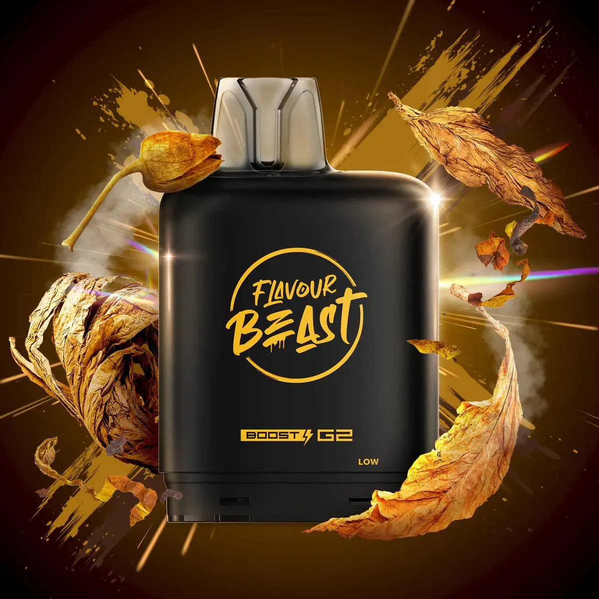 Level X Flavour Beast Boost 25K Pod 20ml - Good Ol' Golden Tobacco - Vapeshop Mania