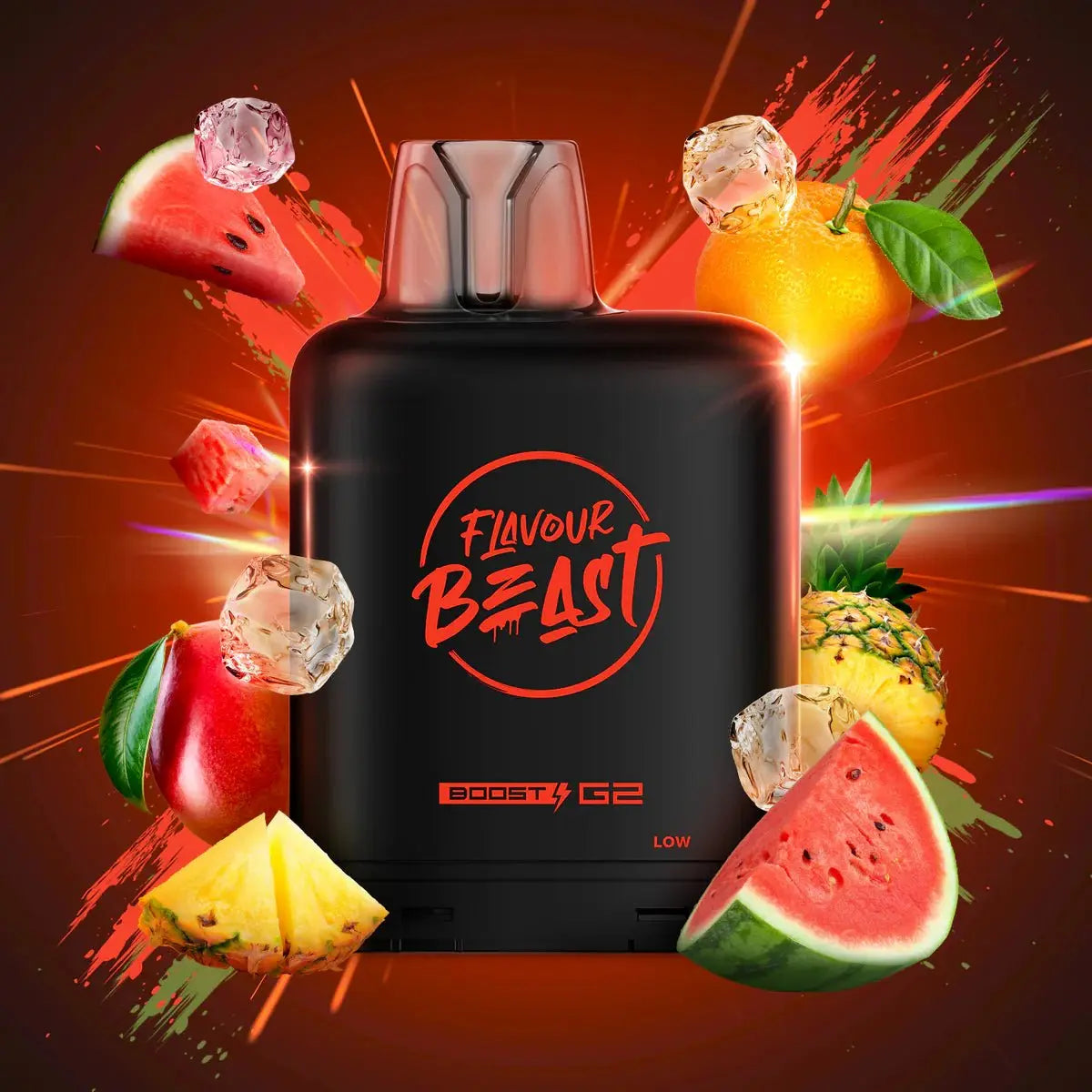 Level X Flavour Beast Boost 25K Pod 20ml - Woke Watermelon Tropica - Vapeshop Mania