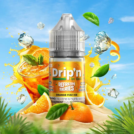 Shop Orange Fizz Ice by Drip'n Envi Refresh - Salt Nic Vape Juice - at Vapeshop Mania