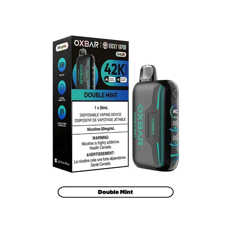OXBAR G42K Disposable - Double Mint - Vapeshop Mania