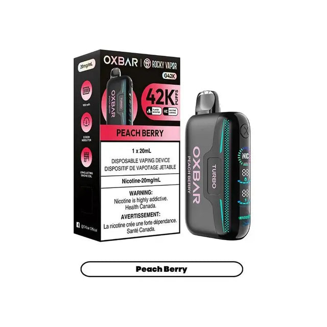 OXBAR G42K Disposable - Peach Berry - Vapeshop Mania