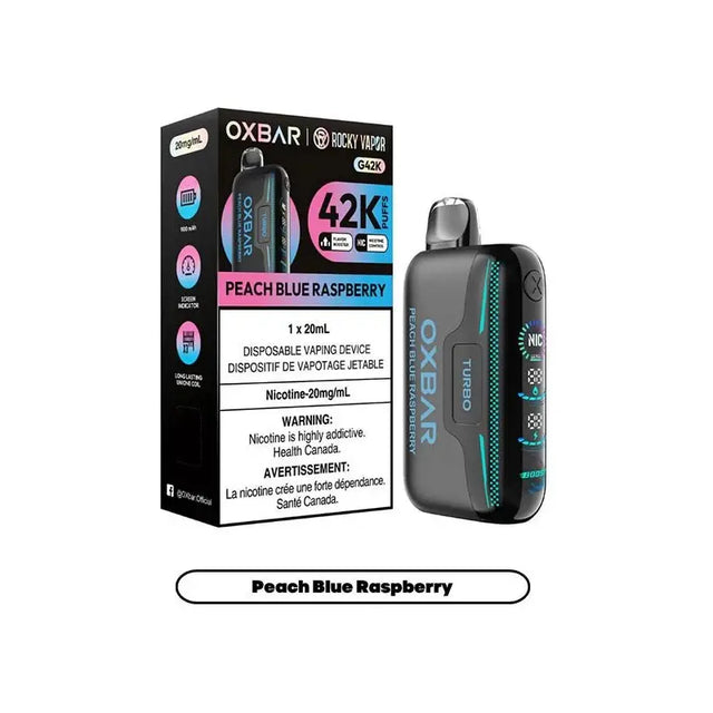 OXBAR G42K Disposable - Peach Blue Raspberry - Vapeshop Mania