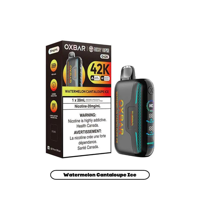 Shop OXBAR G42K Disposable - Watermelon Cantaloupe Ice - at Vapeshop Mania