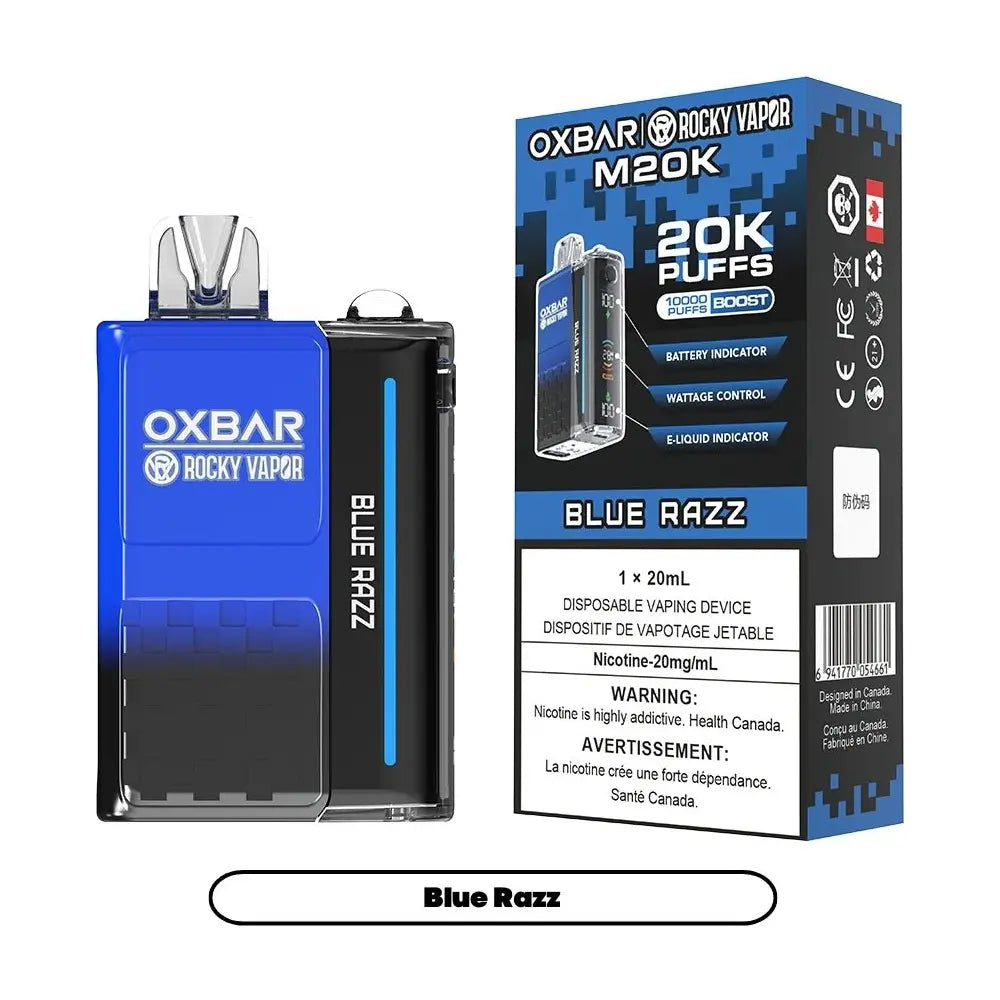 OXBAR M20K Disposable - Blue Razz - Vapeshop Mania