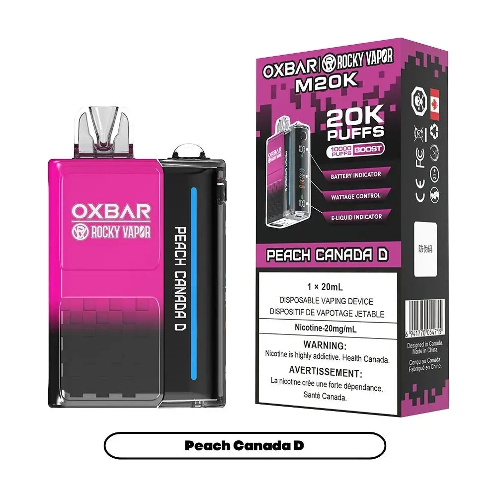OXBAR M20K Disposable - Peach Canada D - Vapeshop Mania