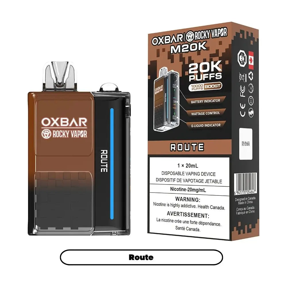 OXBAR M20K Disposable - Route - Vapeshop Mania