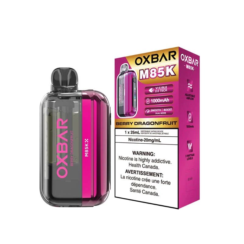 Shop OXBAR M85K Disposable - Berry Dragonfruit - at Vapeshop Mania