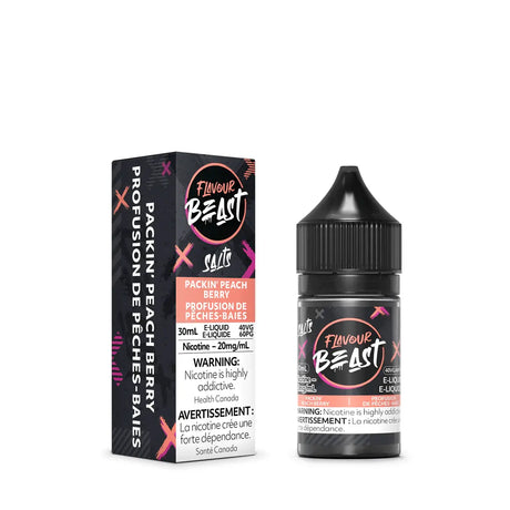 Packin' Peach Berry by Flavour Beast - Salt Nic Vape Juice - Vapeshop Mania